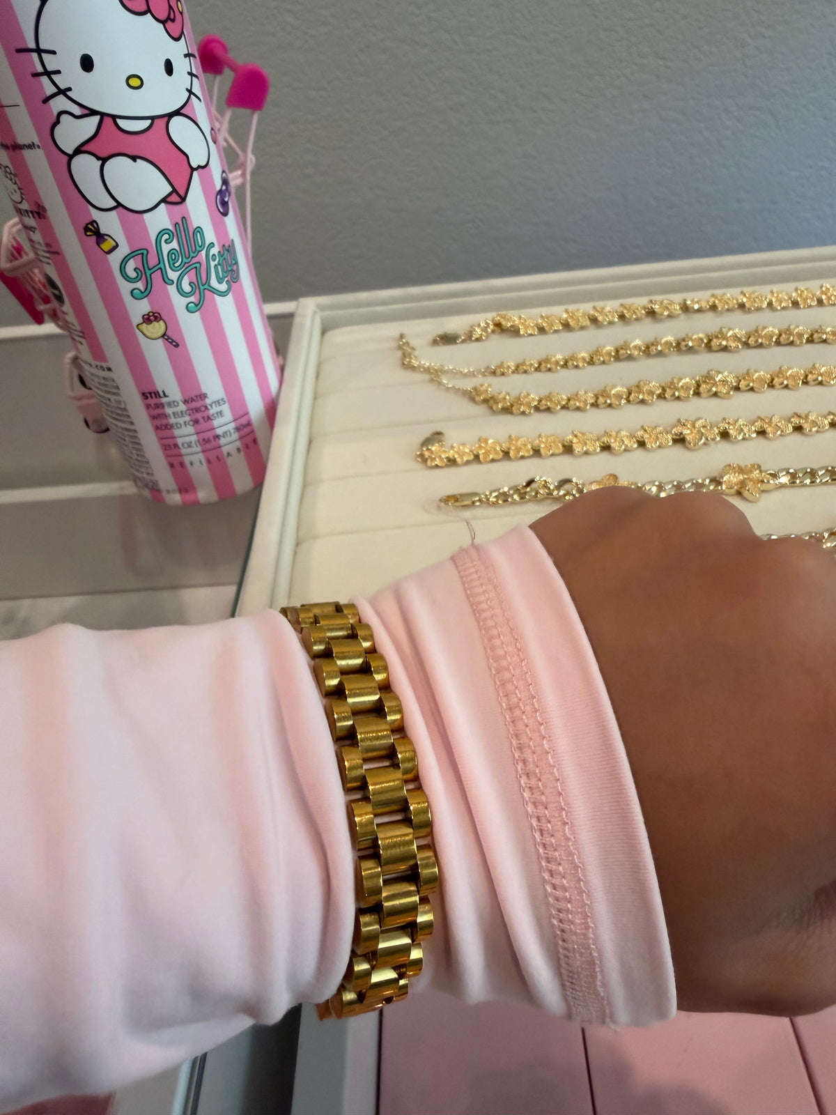 Gold Link Bracelet