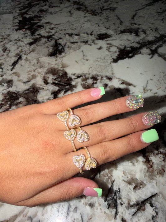 Double Heart Ring ✨