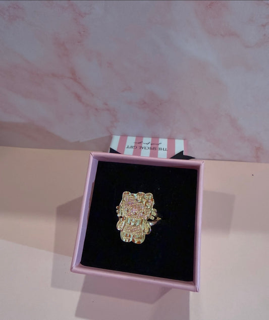 Hello Kitty Gold Ring