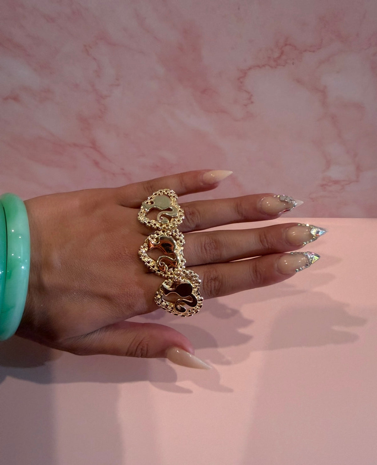 Gold Barbie Ring