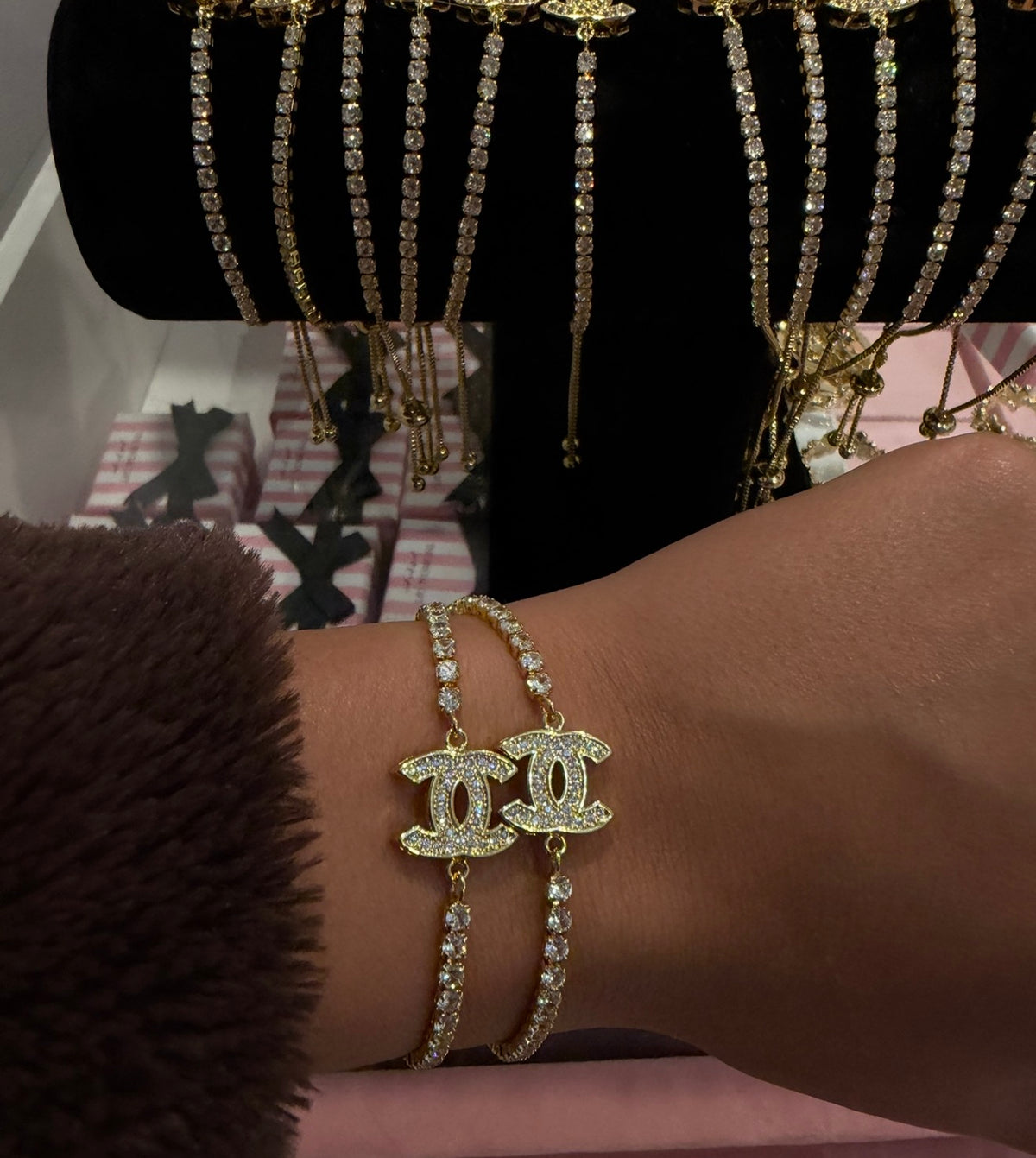 Double CC Bracelet