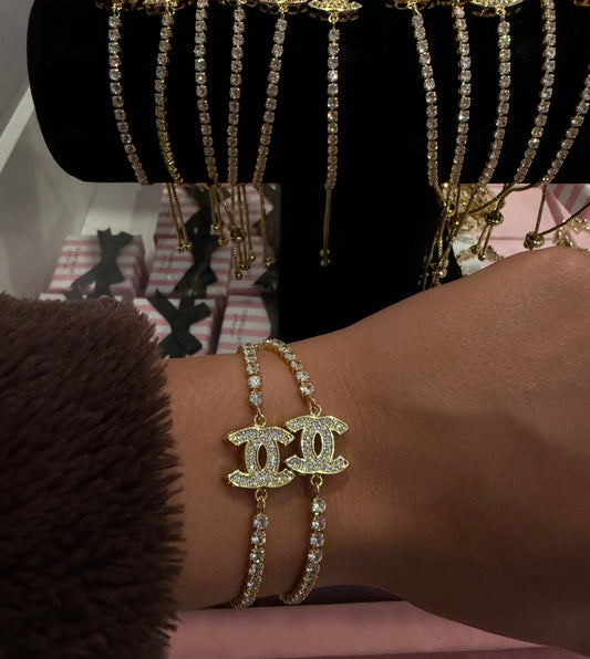 Double CC Bracelet